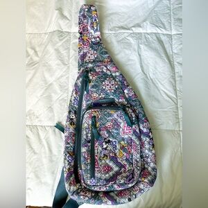 Vera Bradley and Disney Parks' Mickey's Sweet Treats Collection Sling Backpack.